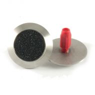 SureSteel® Stainless Steel Tactile Indicators - Spigot, Black Grit