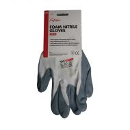 Trafalgar Foam Nitrile Gloves, Size 10