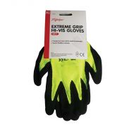 Trafalgar Extreme Grip Hi-Vis Glove, Size 7