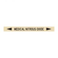 860501 Pipemarker - Medical Nitrous Oxide