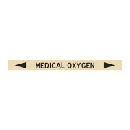 860502 Pipemarker - Medical Oxygen