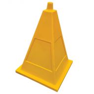 Yellow Blank Pyramid Cone - H780mm 