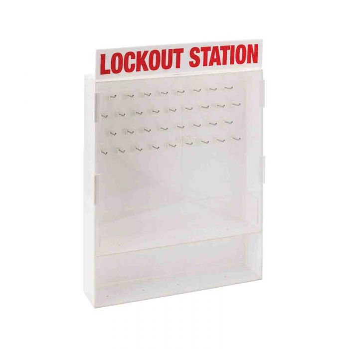 50995 Extra Large Enclosed Lockout Station (Station Only)