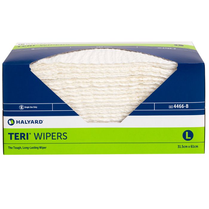 Teri Wipers Large, 100 wipes per box