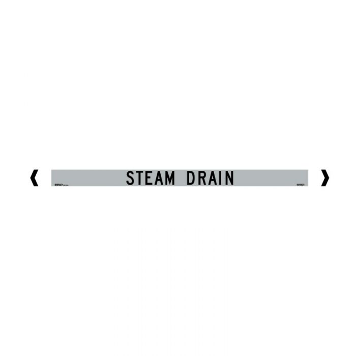 830949 Pipemarker - Steam Drain