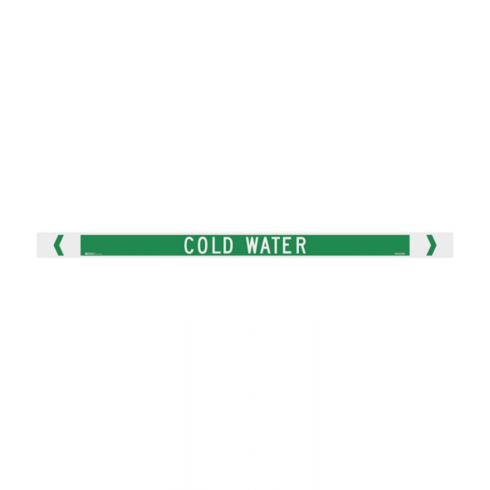 830967 Pipemarker - Cold Water