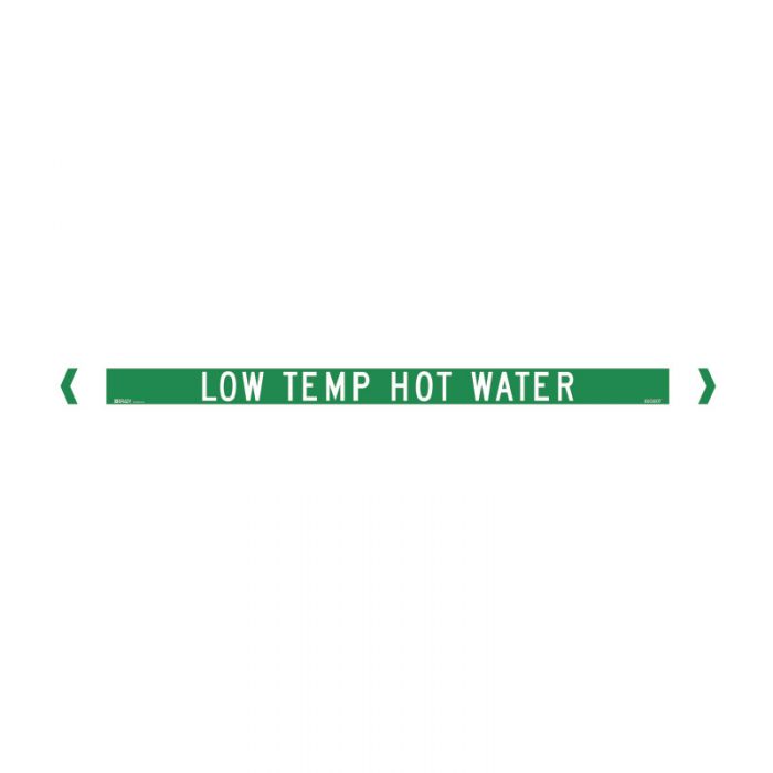 831033 Pipemarker - Low Temp. Hot Water