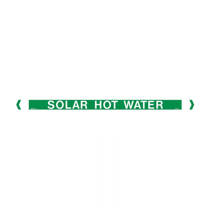 831057 Pipemarker - Solar Hot Water