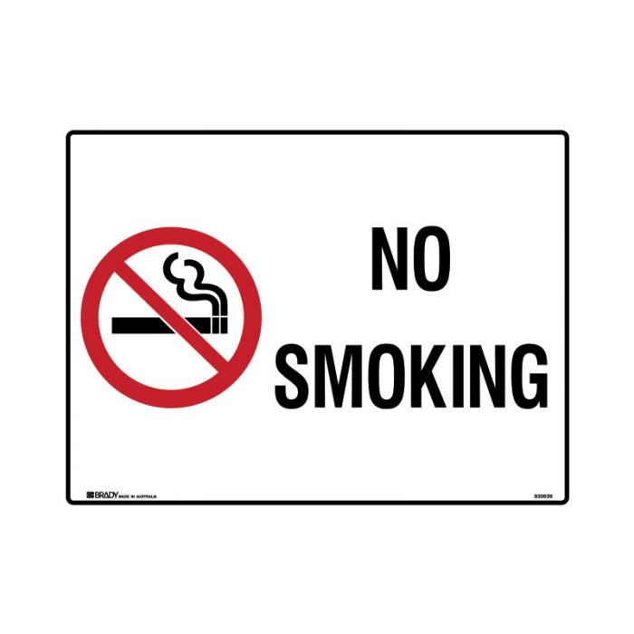 832640 No Smoking Sign - No Smoking With Picto 