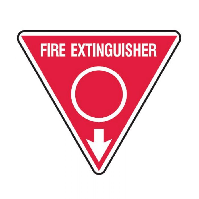 832800 Fire Equipment Sign - Fire Extinguisher 