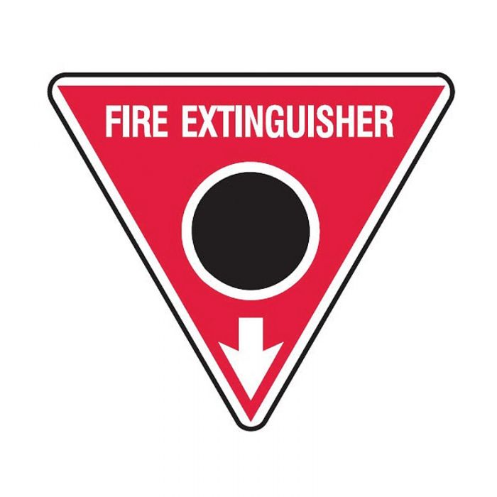 832812 Fire Equipment Sign - Fire Extinguisher 
