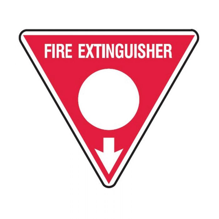 832821 Fire Equipment Sign - Fire Extinguisher 