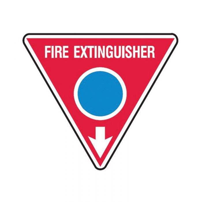 832826 Fire Equipment Sign - Fire Extinguisher 