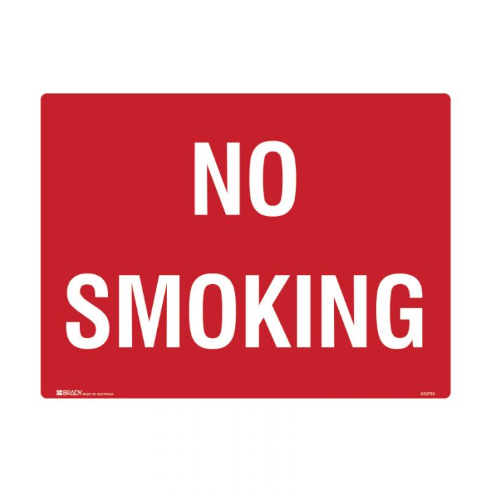 833022 Prohibition Sign - No Smoking 