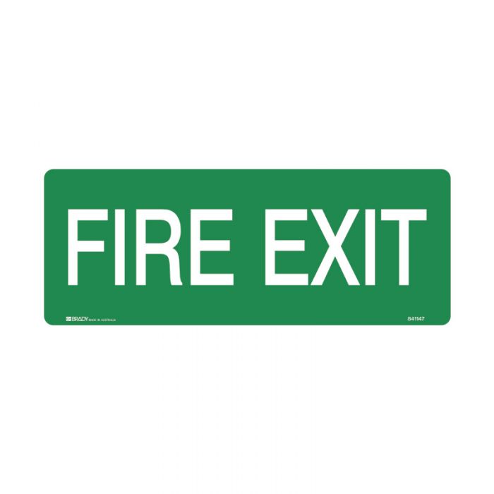 833397 Exit Sign - Fire Exit 