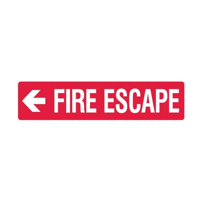 833462 Fire Equipment Sign - Fire Escape 