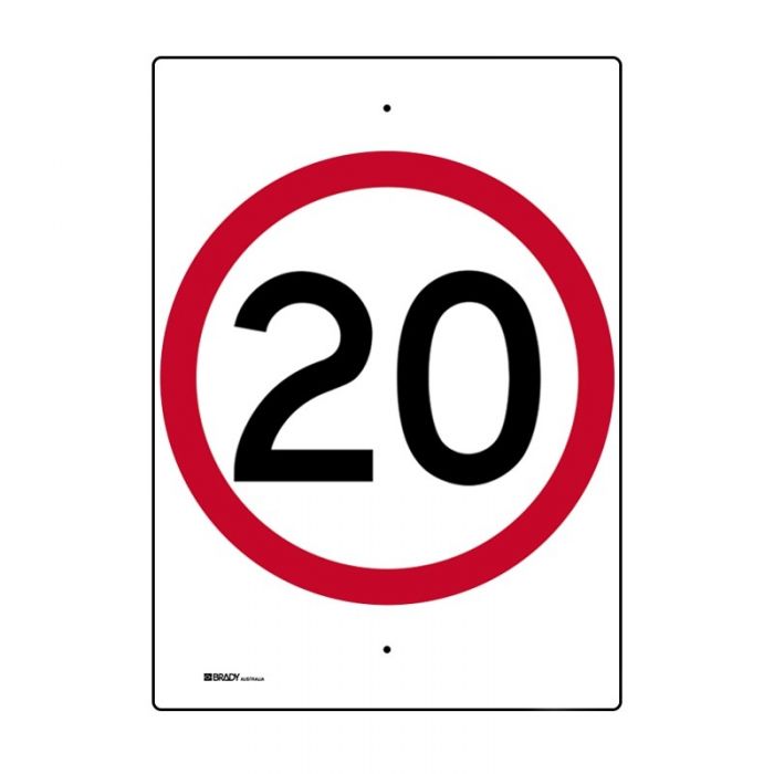 833971 Speed Limit Sign - 20 