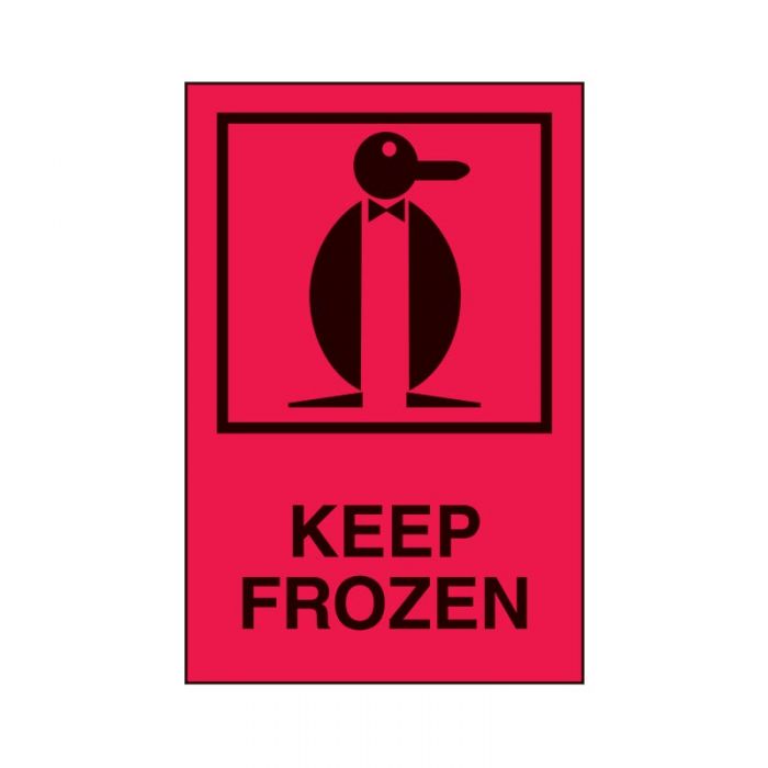 Shipping Labels - Keep Frozen, Roll of 500 labels