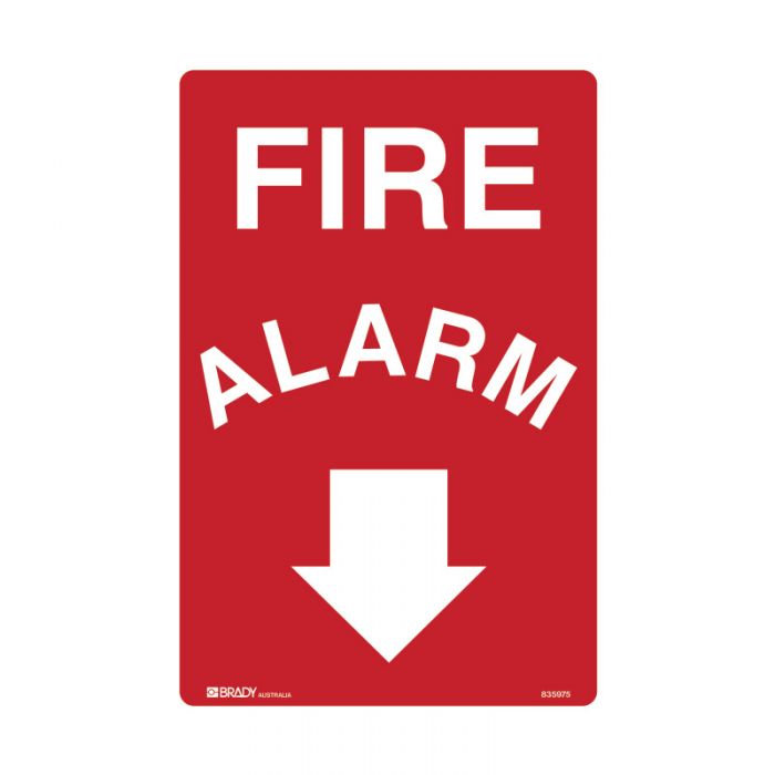 834966 Fire Equipment Sign - Fire Alarm 