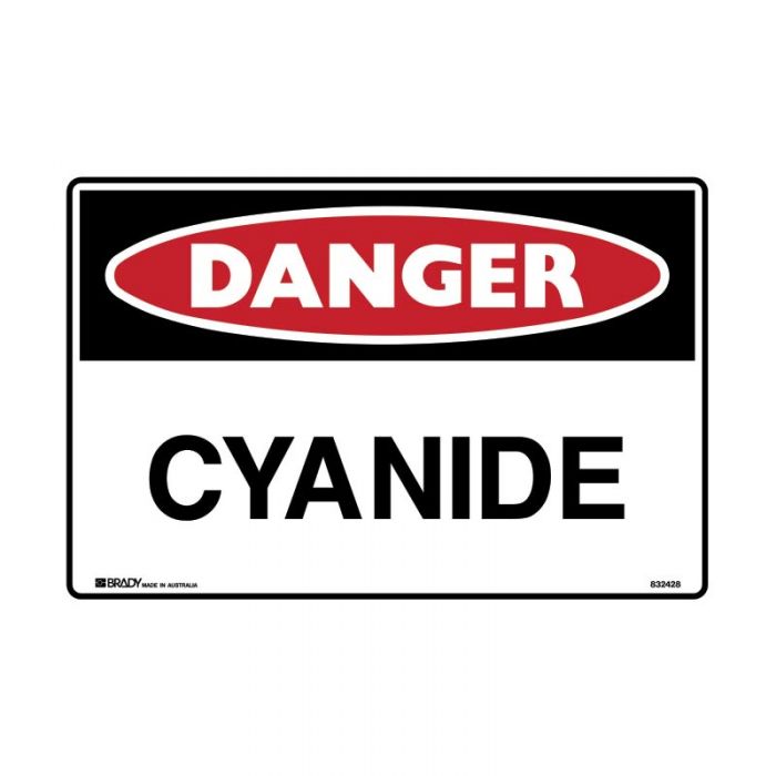 835144 Danger Sign - Cyanide 