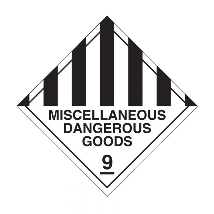 836015_Dangerous_Goods_Labels_-_Miscellaneous_Dangerous_Goods_9 