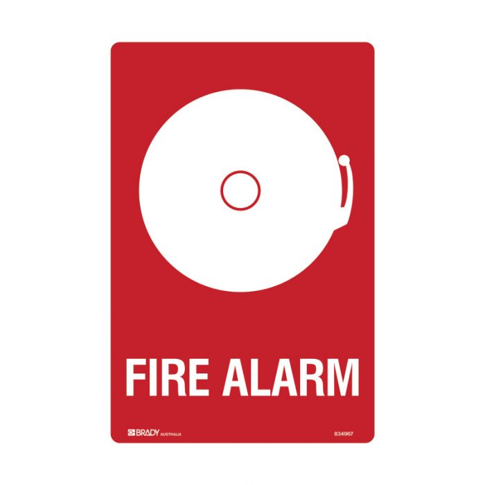 838594 Fire Equipment Sign - Fire Alarm 