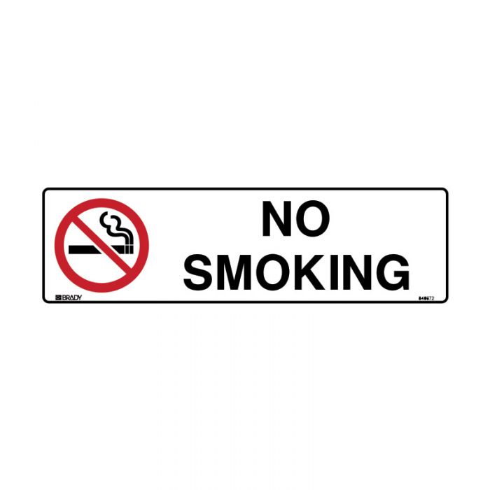 840672 Prohibition Sign - No Smoking 