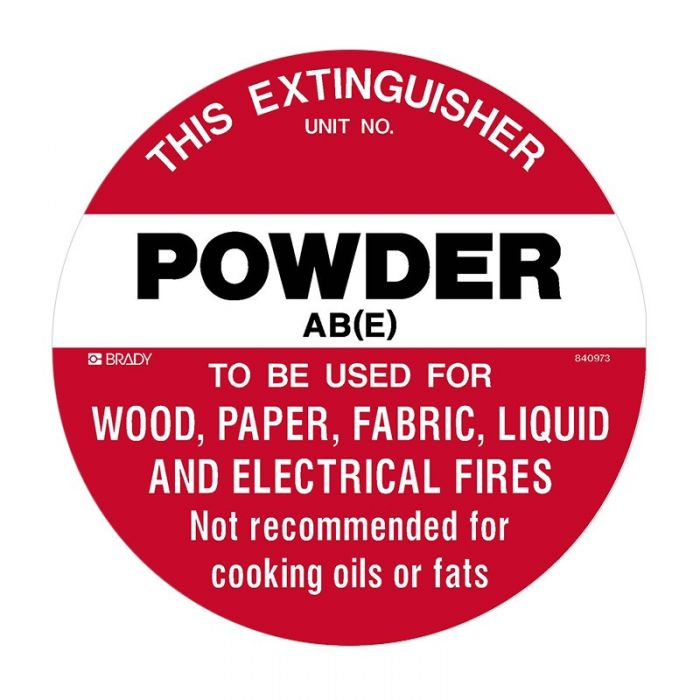 840972 Fire Disc - Powder AB(E) 
