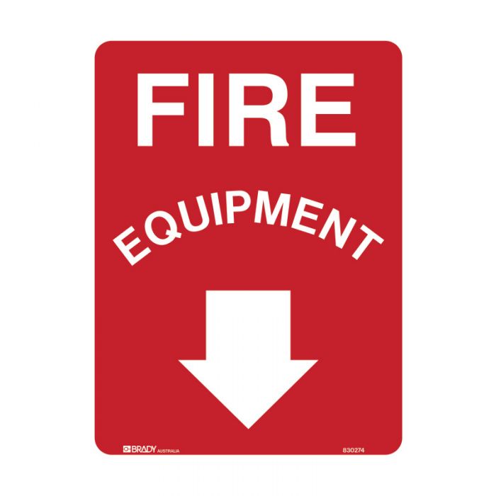840983 Fire Equipment Sign - Fire Equipment 