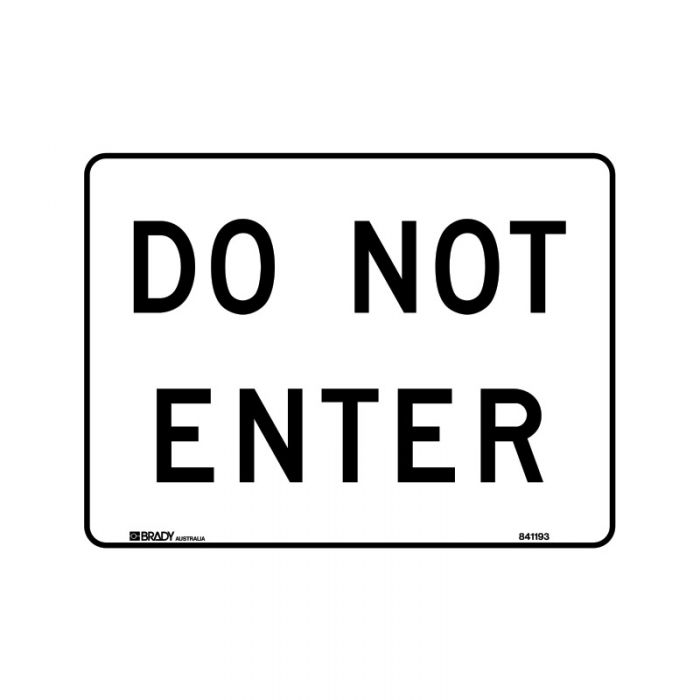 841190 Property Sign - Do Not Enter 