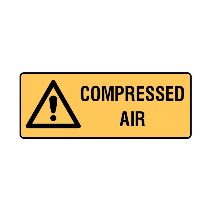 841291 Warning Sign - Compressed Air 