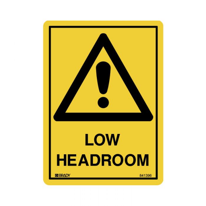 841396 Small Stick On Labels - Low Headroom 