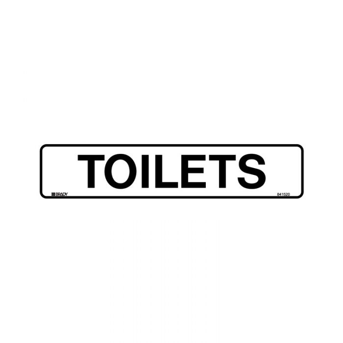 841520 Door Sign - Toilet 