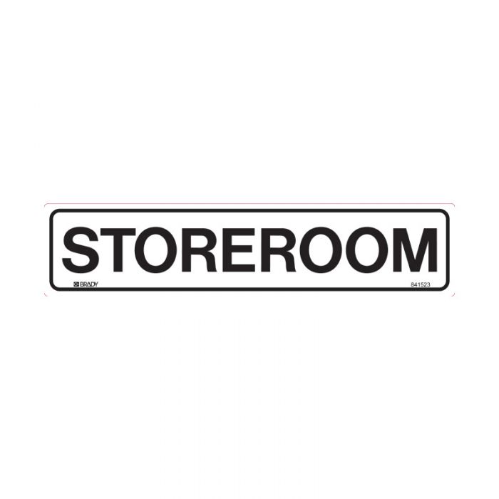 841523 Door Sign - Storeroom 