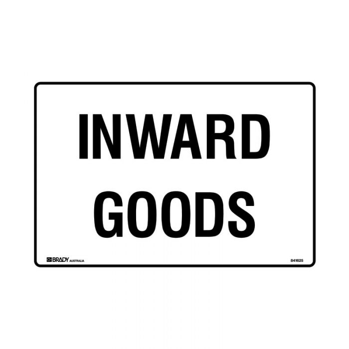 841624 Warehouse-Loading Dock Sign - Inward Goods 