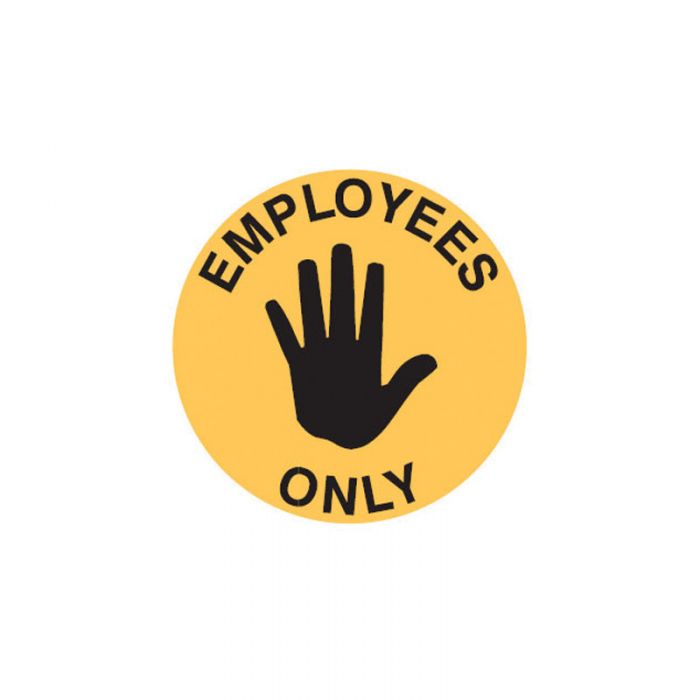 842083 Floor Sign - Employees Only.jpg
