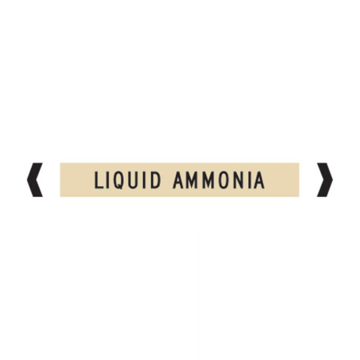 842448 Pipemarker - Liquid Ammonia