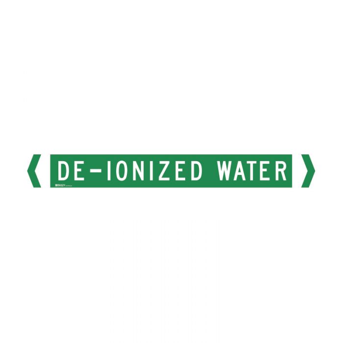 842481 Pipemarker - Demineralised Water