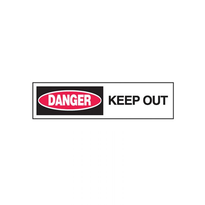 842832 Entry & Overhead Sign - Keep Out 