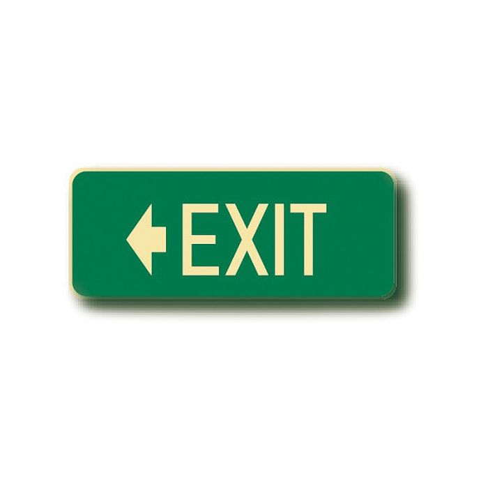 843307 Exit Floor Sign - Arrow Left 