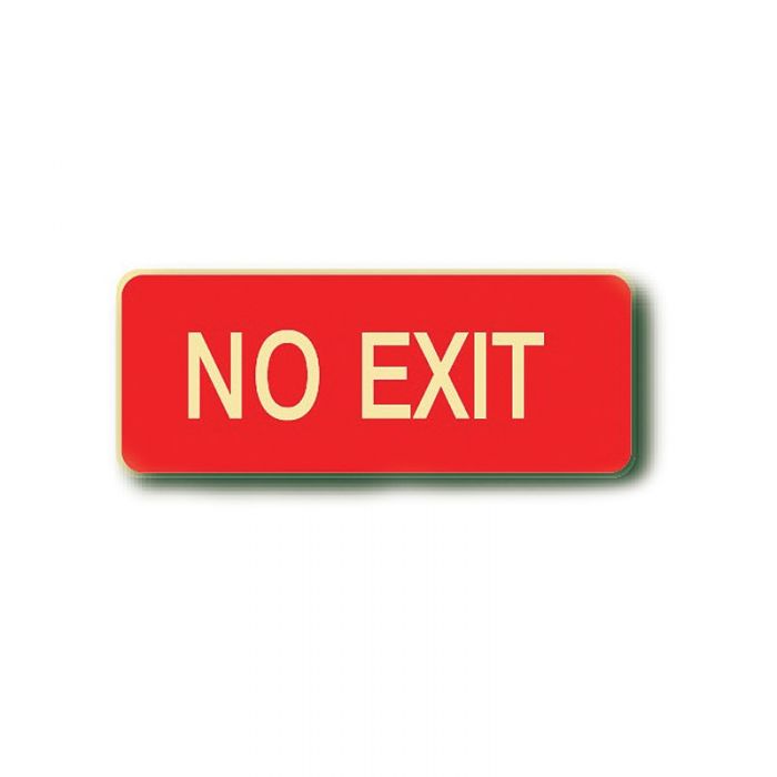 843314 Exit Floor Sign - No Exit 