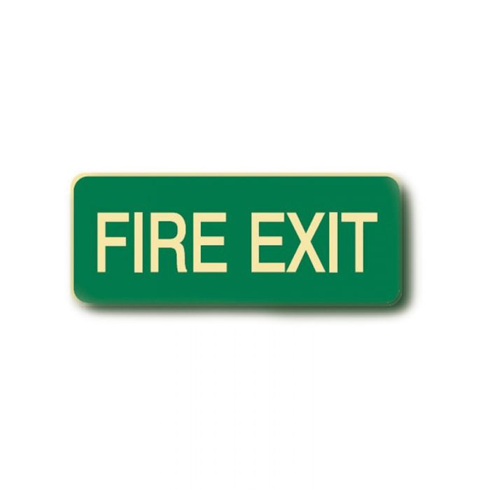843316 Exit Floor Sign - Fire Exit 