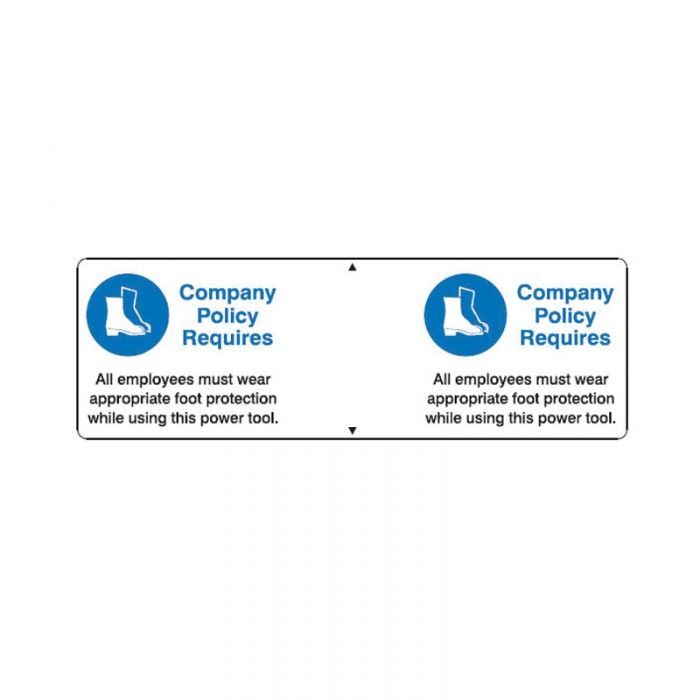 PPE Tool Tags - Foot Protection