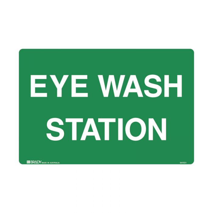 844467 Emergency Information Sign - Eye Wash Station 