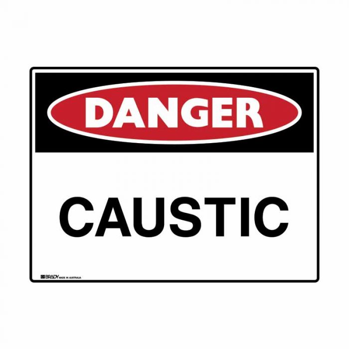 Mining Site Sign - Danger Cable Buried Below (C1 Reflective Metal) H450mm x W600mm