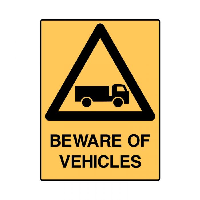 847897 Mining Site Sign - Beware Of Vehicles 