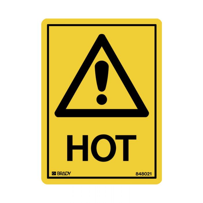 848021 Small Stick On Labels - Hot 