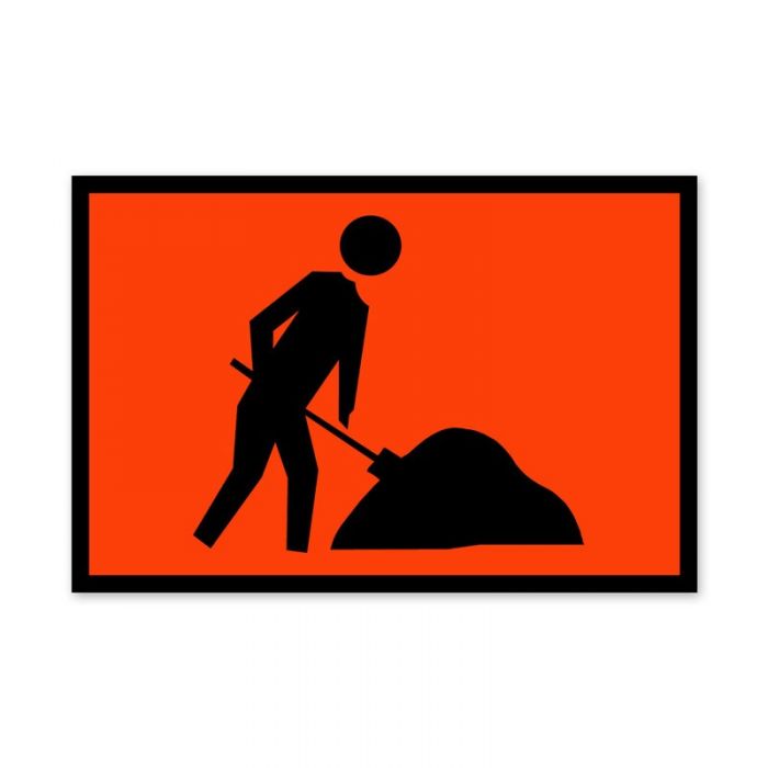 850058 Temporary Roadwork-Traffic Sign - Use Other Footpath 