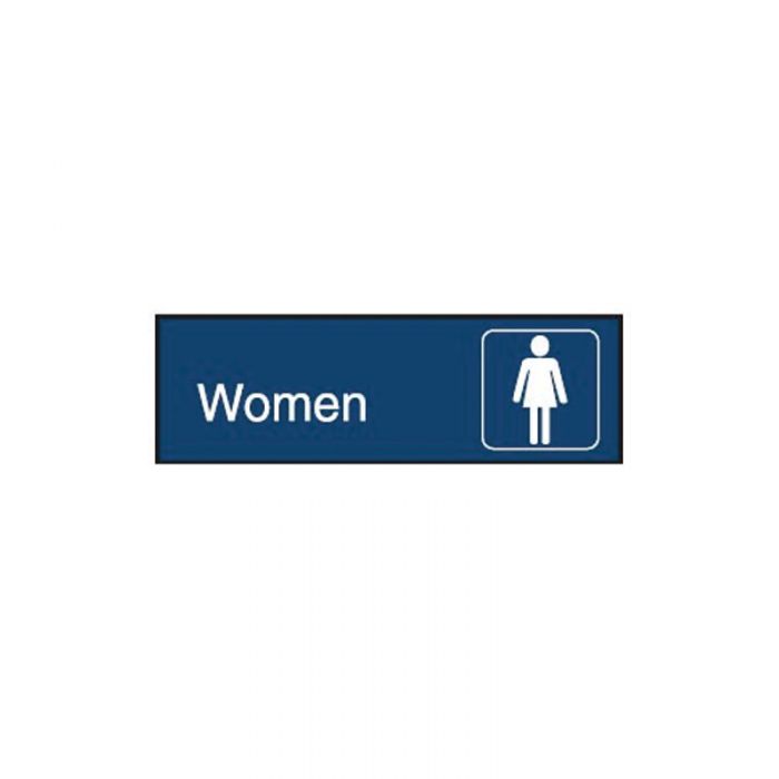 850589 Engraved Office Sign - Women + Symbol 