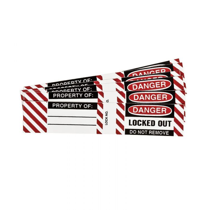 850955 Brady Steel Padlock Danger Labels